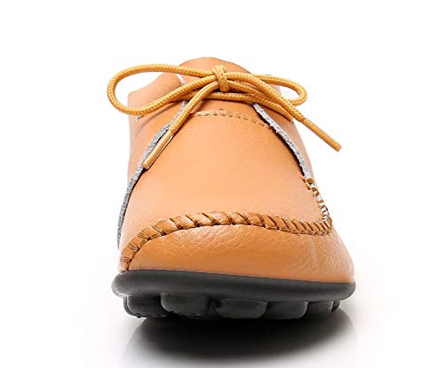 Image of VenusCelia Women's Breathable Comfort Walking Office Flat Loafer