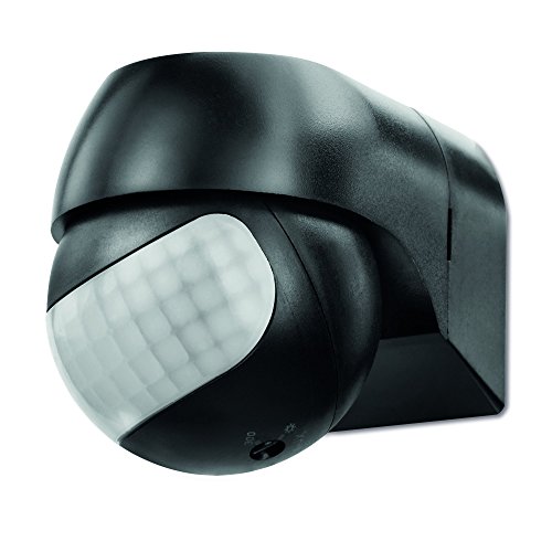 Sonero IMS081 Detector movimiento infrarrojo, IP44, 180°/12m, 1 pz, negro
