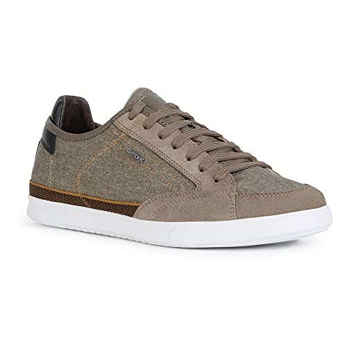 Geox U Walee A, Zapatillas Hombre, Marrón Taupe, 42 EU