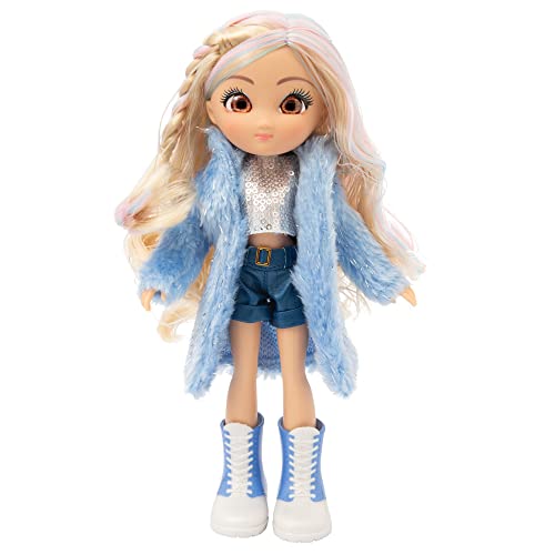 Unique Eyes Total Look Doll Rebecca, Toy Dolls with Lifelike eyes, for girls aged 3 and above, Multicolor, 25cm Tall - Image 2
