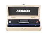 Accusize Industrial Tools 8'' Master Precision Level in Fitted Box, Accuracy: 0.0002''/10'',...