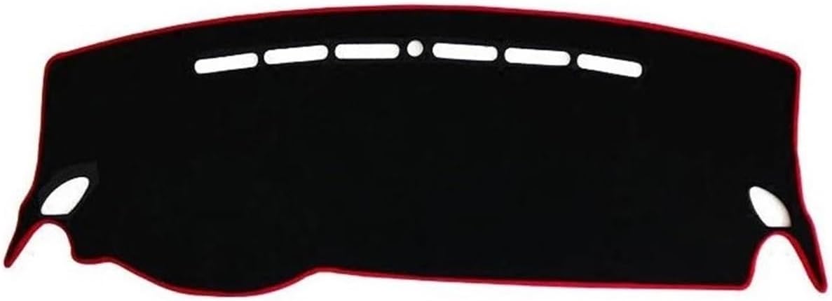 Car Dashboard Covers Mat Shade Cushion Pad Carpets Accessories for MG ZS EZS 2017-2019(Red Edge)