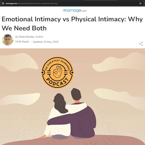 Emotional Intimacy vs Physical Intimacy: Why We Need Both Podcast Por  arte de portada