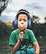 KONNAO Kinder Kopfhörer Wireless 60H, Faltbare On Ear Kopfhörer mit MIC, Lautstärkebegrenzer 85dB/94dB Drahtlose Kopfhörer, Over-Ear Kopfhörer für Kinder Erwachsene Schule Online Class Reisen