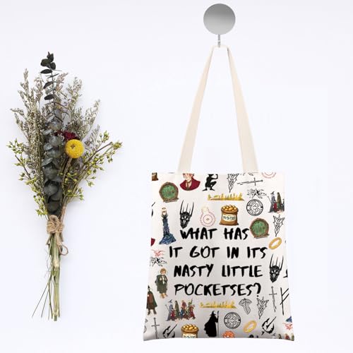 Bolso tipo tote de película Fantasy: ¿Qué tiene en sus horribles bolsillos pequeños? miniatura 7
