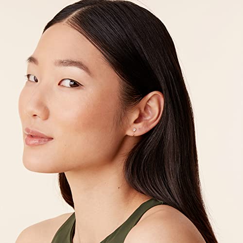 PAVOI 925 Sterling Silver Huggie Half Hoop Earrings | Hypoallergenic Minimalist Tiny Cartilage Earring4