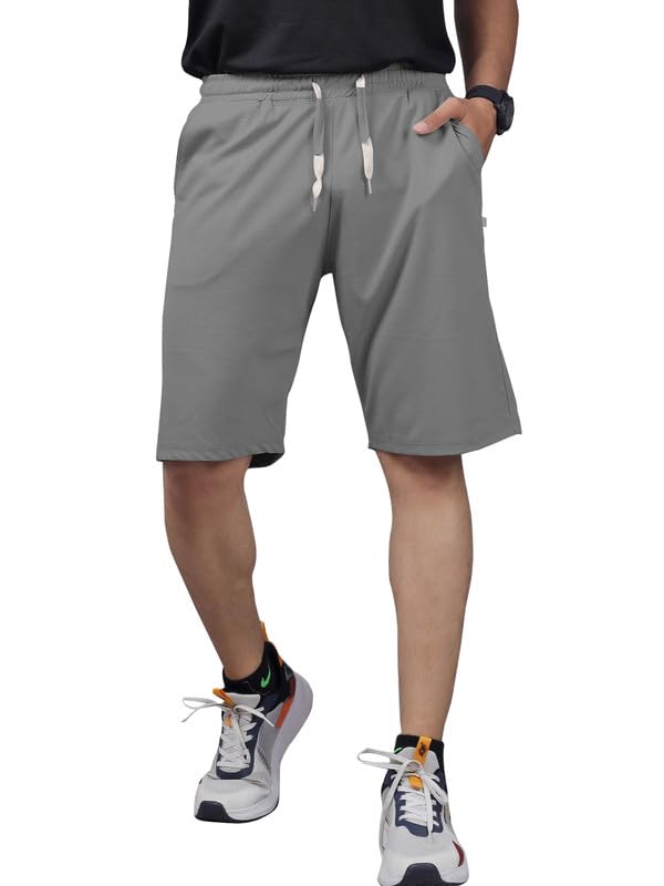 Septem Men's Lycra Blend Shorts with Stylish Design, Modern, Comfortable and Versatile Active Sports Wear-picture-21