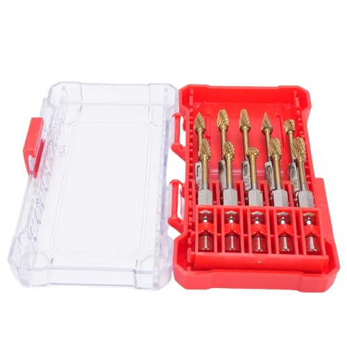 Kit de 10 Fresas de Tungsteno con Recubrimiento Ti miniatura 3