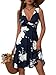 OURIN Vacation Outfits Summer Dresses Beach 2026 Spring Sun Dress Cocktail Graduation Bridal Shower Wedding Guest Derby Dresses for Women(Floral-34,Large)