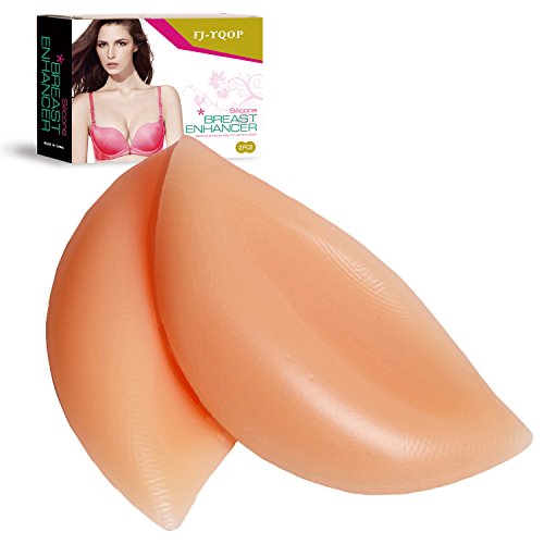 Silicone Breast Inserts - Waterproof Enhancers Bra Inserts A to C Cup for Swimsuits & Bikini
