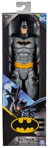 Batman S1-Actionfigur, 30 cm groß, voll beweglich für spannende Abenteuer und actionreiche Stunts, Spielzeug für Kinder ab 4 Jahren, original Comic-Design