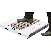 Fully Automatic Sole Cleaning Machine, Rechargeable Entrance Shoe Brush Automatic Induction Shoe Polisher Shoe Cleaner No Water Cleaning for Home Hotel Entrance