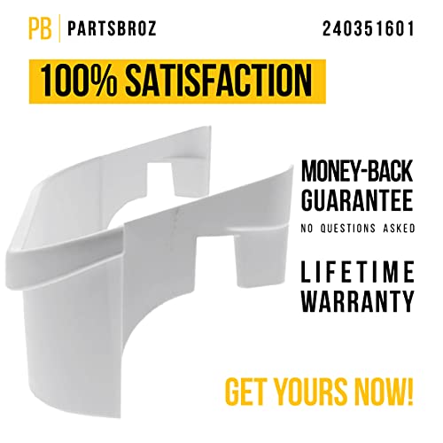 240351601 Freezer Door Bin Fits Frigidaire White Shelf Clear Refrigerator Ffss2615Ts0 Lfss2612Tf0 Lfss2612Te0 Fghs2631Pf4A Fghs2631Pf3 Fghs2655Pf5A Fgus2642Lf2 Lgus2642Lf2 Lfss2612Tp0 Fghs2631Pf2 #TOP6