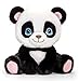 tachi Orso di peluche a forma di panda e orsetto, 25 cm, colore nero e bianco