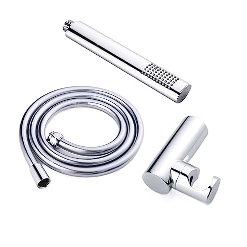 Pommeau de douche anti-torsion avec flexible de 1,5m en acier inox