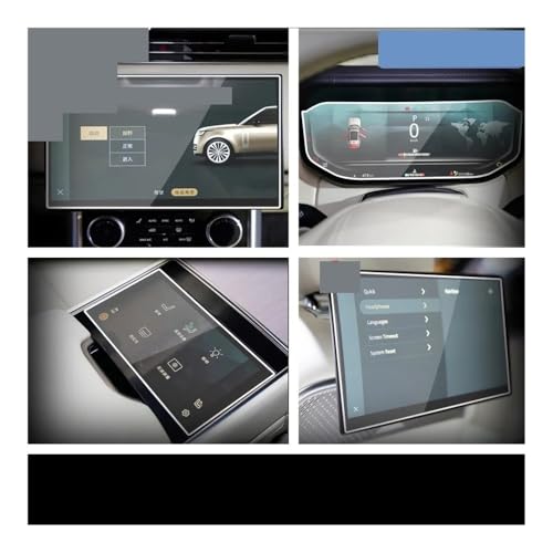 Film en verre trempé Range Rover 2023 écran tactile voiture navigation TV arrière