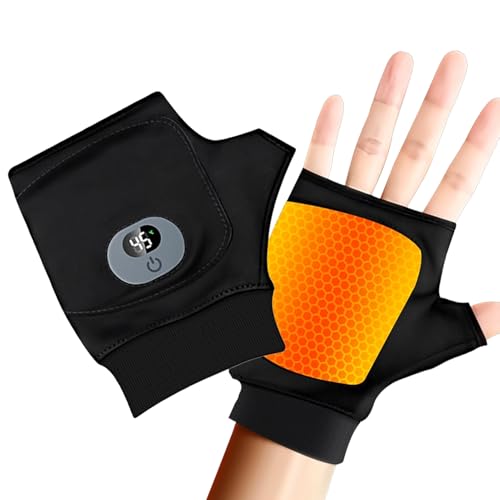 Gants chauffants pour ordinateur et bureau contre les mains froides en hiver