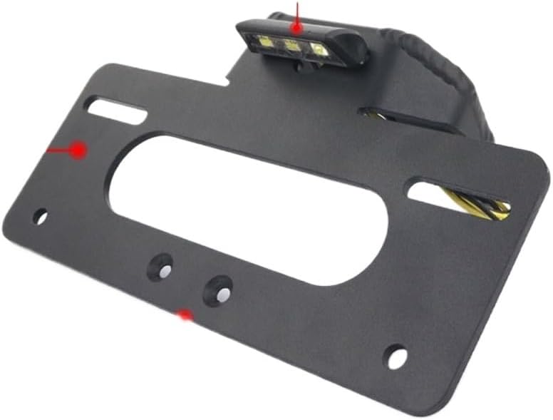 Tail Tidy Fender Eliminator Compatible with Polaris Slingshot Base/SL/SL LE/SLR GT LE/S/SL/SLR/SLR LE License Plate Frame Holder Bracket