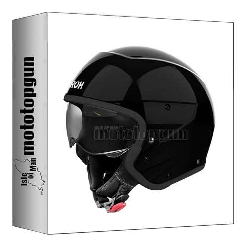 Casque Moto Airoh J110 Blanc Gloss M pour Vos Sorties en Ville d'Été