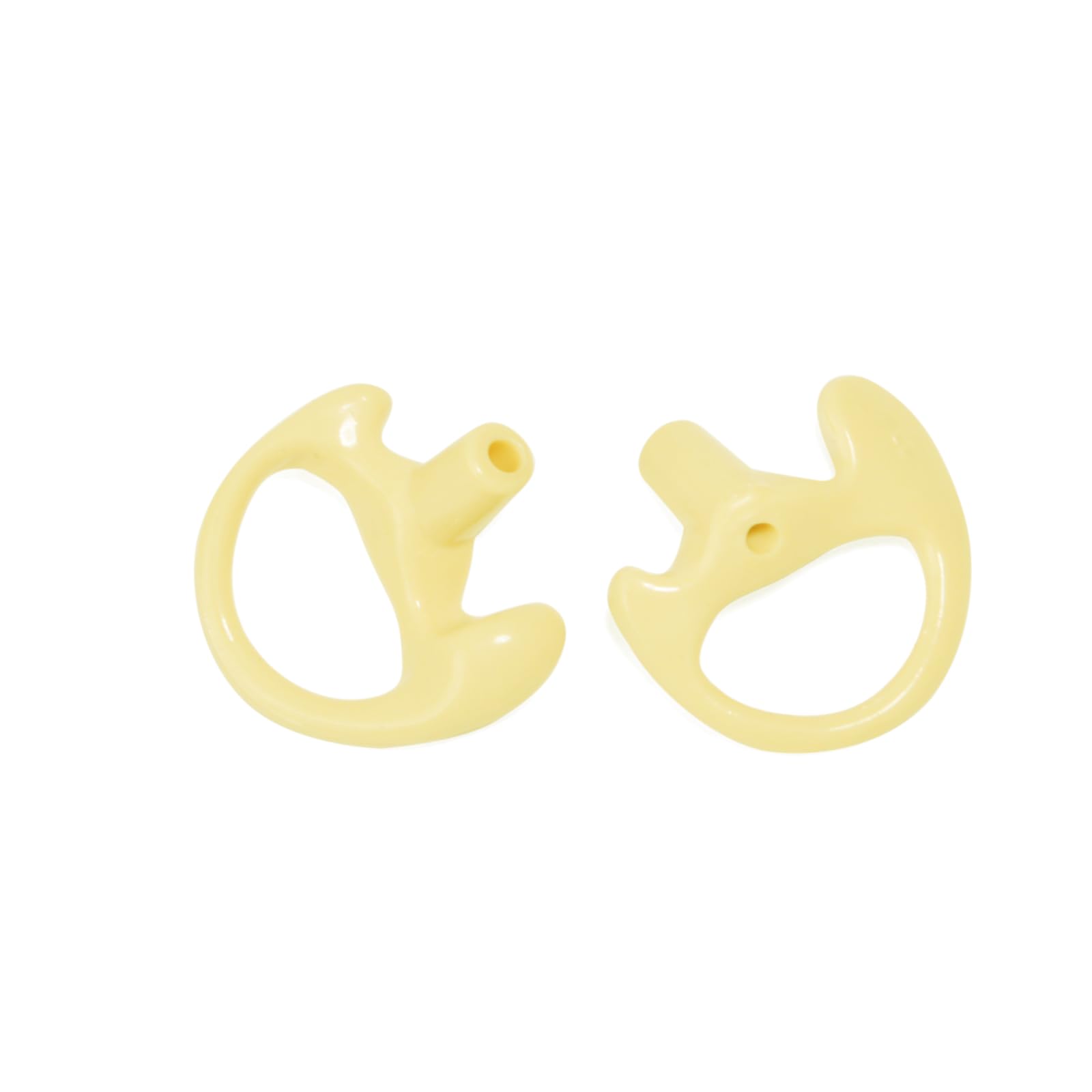 UAYESOK Replacement Earmold Soft Silicone Ear Buds Eartips for Motorola Kenwood Two Way Radio Air Acoustic Coil Tube Walkie Talkie Covert Earpiece Headset (Medium*6 - Image 2