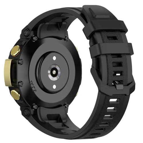 Image of YODI Strap Band Compatible with Amazfit T-Rex 2 Smartwatch Only Soft Silicone | Nylon | Chain | Leather Watch Straps with Installation Adjuster Tool For Amazfit TRex 2