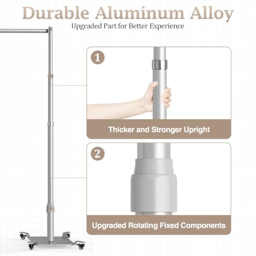 Image of EMART Backdrop Stand Heavy Duty 10ftx10ft Adjustable Pipe and Drape Kit