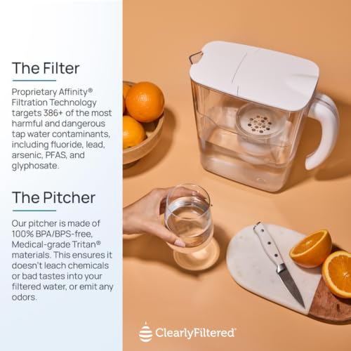 Clearly Filtered Water Filter Pitcher Replacement, Pitcher Filters, 1 Count - Image 3