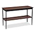 Barricks Uts1848wa Utility Table with Bottom Shelf, Rectangular, 48W X 18D X 30H, Walnut/Black