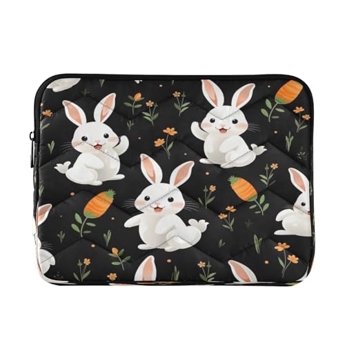 Funda para portátil 13-14 pulgadas impermeable diseño conejo