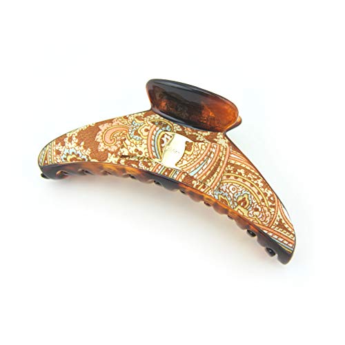 Meilliwish Noble Hermoso dama Clip de la garra del pelo(D90)(SemicircleBrown)