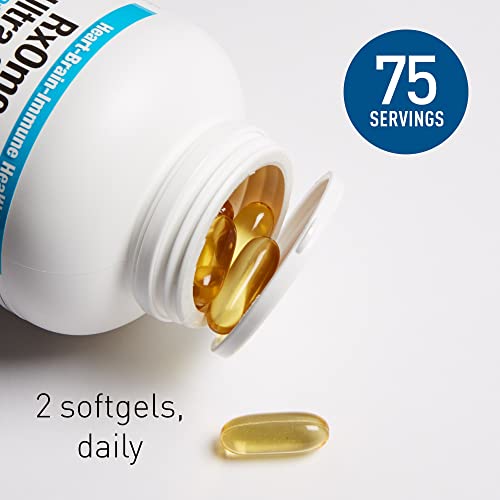 Natural Factors, Ultra Strength Rxomega-3 Fish Oil, Dha And Epa With Vitamin D3, 150 Softgels, 150 Count (Pack Of 1) #TOP5