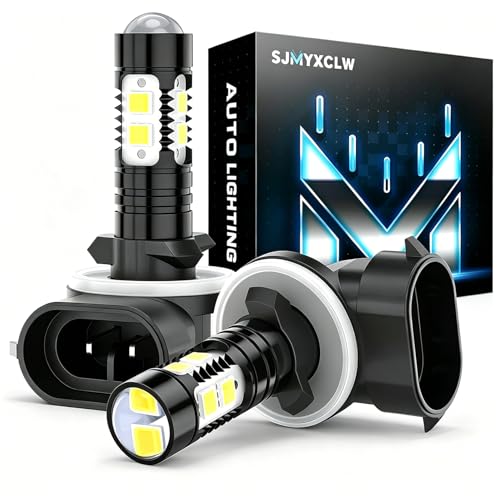 881 889 886 Fog Light Bulbs compatible with Hyundai Elantra 2013-2018