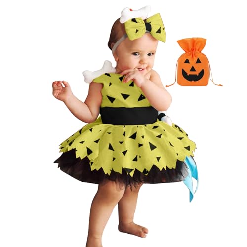 Vestido de verano para niña con bolsa de dulces para fiestas infantiles y ocio diario