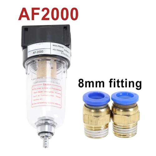 Filtro AF2000 separador de agua y aceite 1/4 para compresor 2