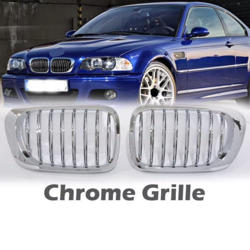 Parrilla delantera auto para E46 3 Series 2 puertas Coupe Cabriolet y E46 M3 4