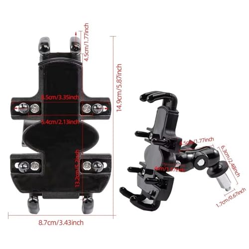 Support GPS moto CBR 800F de navigation pour téléphone portable