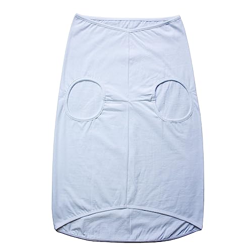 Image of Dog T-Shirt Cali Skater Printed Round Neck Sleeveless Tank /Tee Comfort, Breathable, Lightweight Dog Clothes /Apparel for Small /Medium and Big Dogs Breeds.(White /XS)