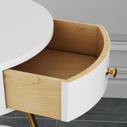 Lámpara de plumas natural, elegante lámpara de pie moderna para dormitorio con acabado dorado 5
