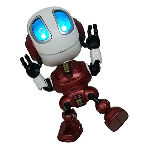 Preisvergleich Produktbild feelfrei Reden Roboter Spielzeug, Sprechender Roboter mit Aufnahmen-Wiedergabefunktion und LED Licht, Sprachlernspieleund Geschenk für Baby Kinder Jungen Mädchen