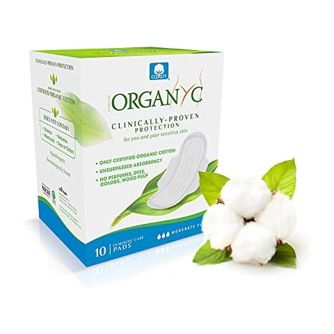 Compresas día con Alas Dobladas de Algodón Certificado 100% Biológico de Organyc Cover