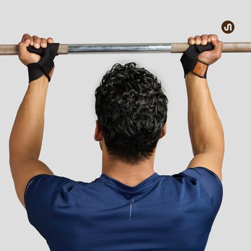 Image of Bodyband Weight Lifting Straps Wrist Supporter For Gym Accessories For Men For Women Wrist Strap For Gym Wrist Support Deadlift Strap Weightlifting Straps For Grip Gym Straps For Weight Lifting