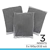 Fluval Carbon Filter Media for Aquariums, Premium Bituminous Carbon Inserts, 100-gram Nylon Bags, 3 Count (Pack of 1), A1440 #1
