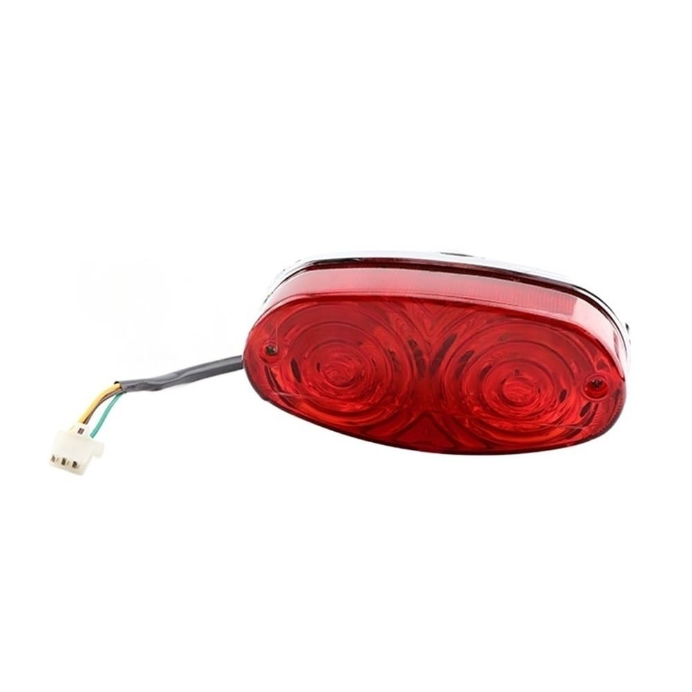 Lampade Di Luce Di Stop E Freno Posteriori Per Motociclette Da 12 V Per 50 Cc, 70 Cc, 90 Cc, 110 Cc, 150 Cc, 200 Cc E 250 Cc, ATV, Go-Kart Quad. Luci Freno