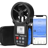 HOLDPEAK Bluetooth-Windmesser mit App, digital, für HLK & Outdoor