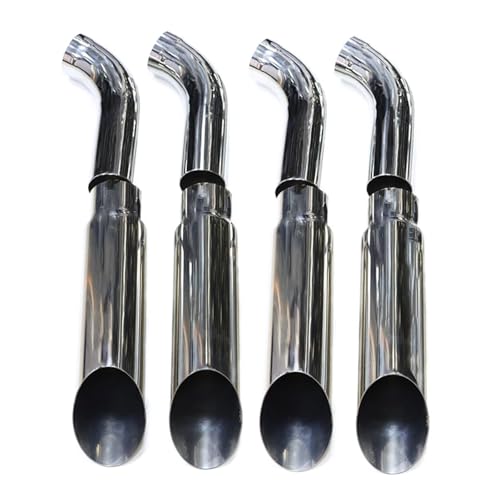 Tuyau d'échappement embouts quadruples 4 pièces 76mm pour Benz Classe G W463 G63 G500