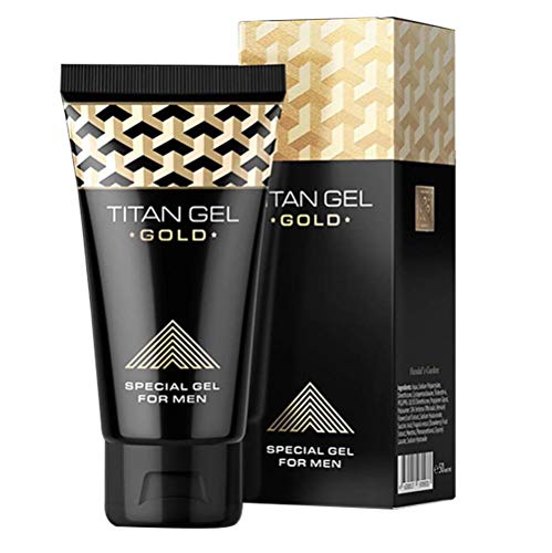 Geles Corporales, Big Jim Crema Titan Gold 50ml. Formula Mejorada para Hombres Clínicamente Probado para ayudarle a prolongar y alargar…