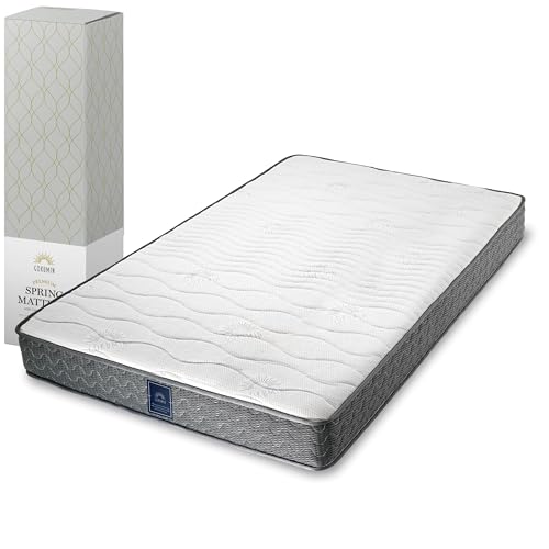 GOKUMIN マットレス ポケットコイル 【腰部徹底サポート】 厚さ20cm 高反発 180N 高耐久 32D 体圧分散 スプリングマットレス ごくみん セミダブル G-PSMKP