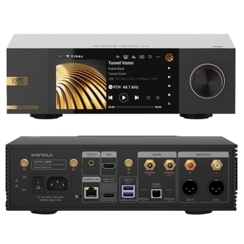 eversolo fW^ I[fBI nC] }X^[e[vy̍ĐƃfR[h LCD^b`fBXvC DACfR[h Bluetooth 5.0 MQAT|[g yv[[ Hi-Res̓I[fBI XXyHiFiv[