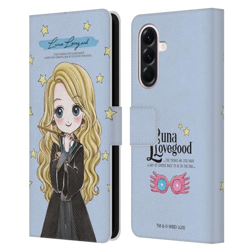 Coque cuir Harry Potter Luna Lovegood pour Samsung Galaxy A56 5G finitions premium