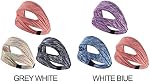BFYDOAA 3PCS VR Eye Mask Cover Elastic Sweat Band for Meta/Oculus Quest 2 Accessories, Universal Breathable Sweat Guard Face Cover for Workouts, Virtual Reality Gear Headset